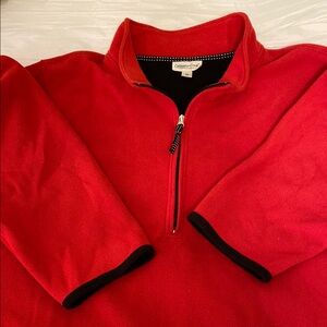 Red Cold Water Creek Sweater